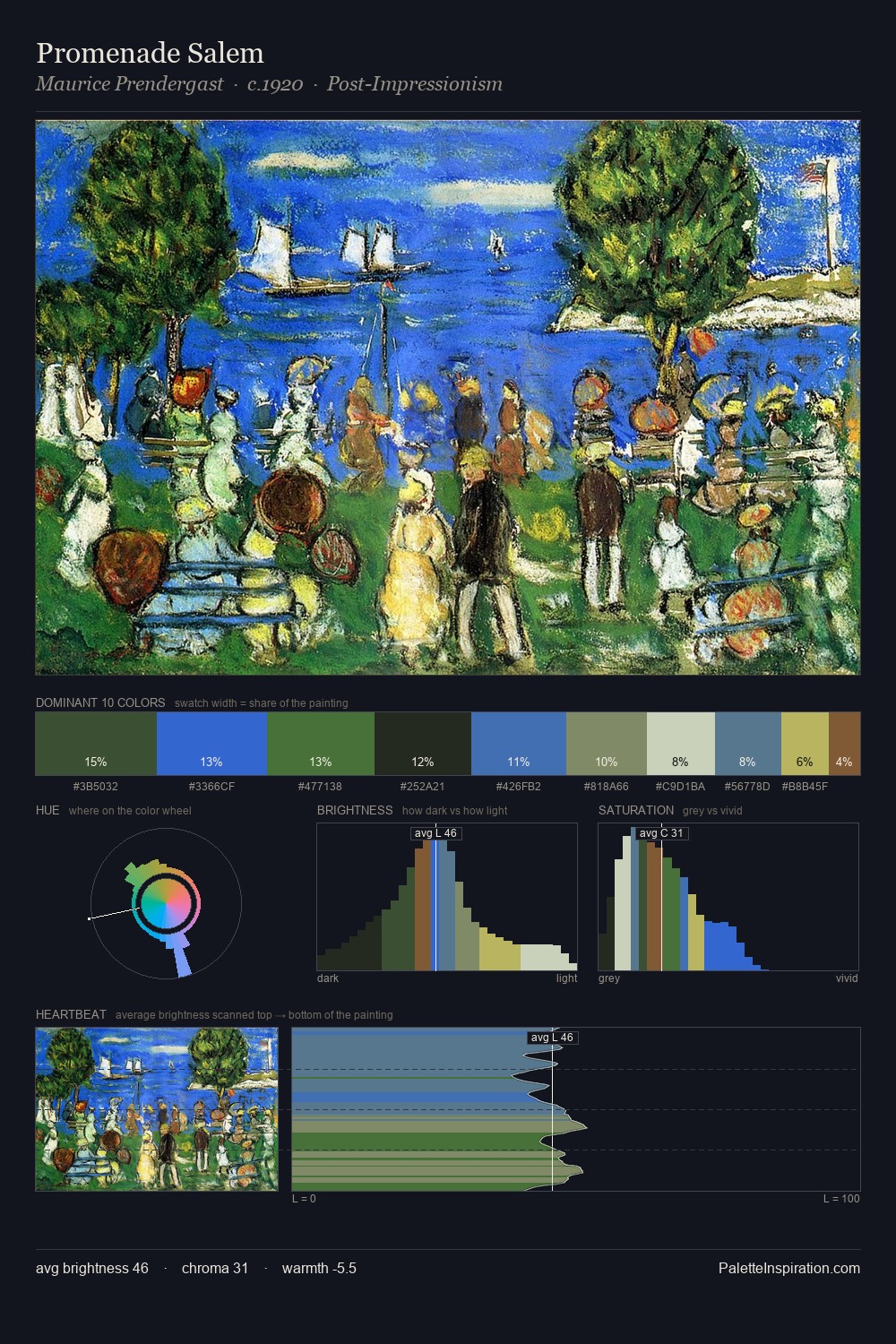 Promenade Salem palette card