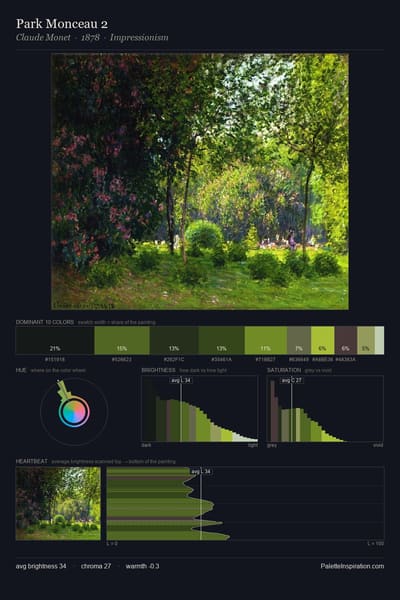 Park Monceau 2 palette card