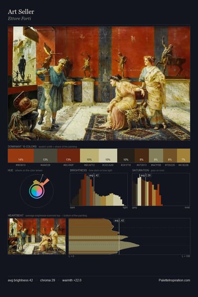 Art Seller palette card