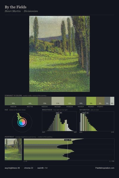 By the Fields palette card