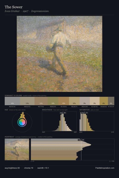 The Sower palette card