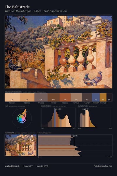 The Balustrade palette card