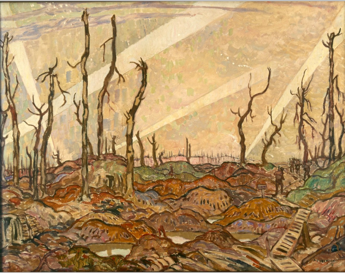 A Copse, Evening by A.Y. Jackson