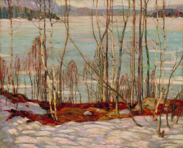 Frozen Lake, Early Spring, Algonquin Park by A.Y. Jackson