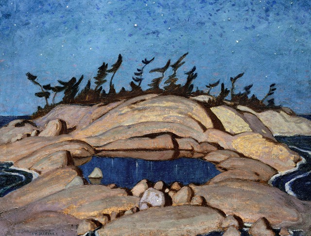 Night Pine Island by A.Y. Jackson
