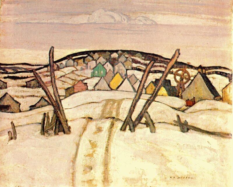 The Winter Road, Quebec by A.Y. Jackson