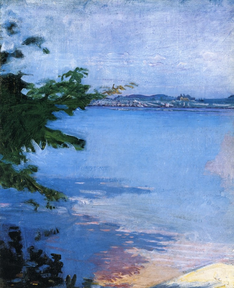 Dublin Pond, New Hampshire by Abbott Handerson Thayer
