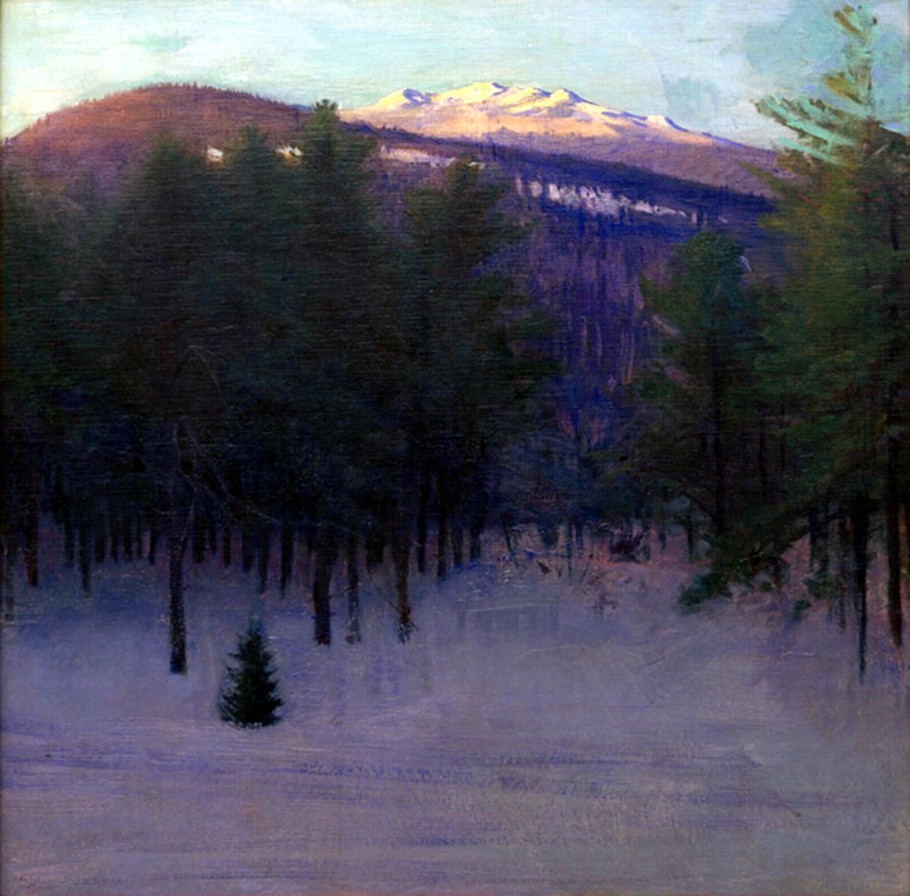 Monadnock in Winter by Abbott Handerson Thayer