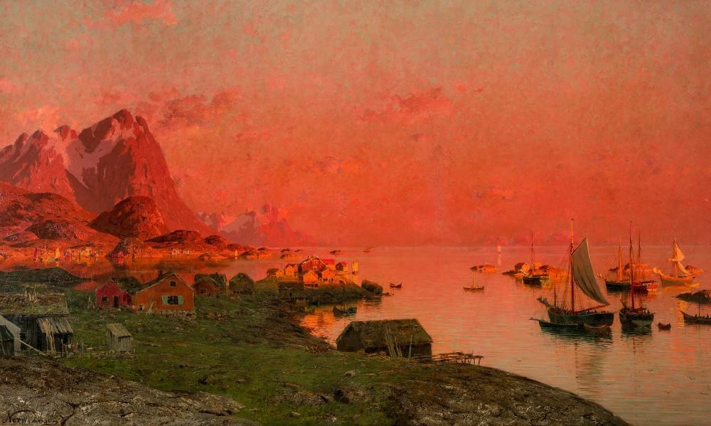 Landscape by Adelsteen Normann