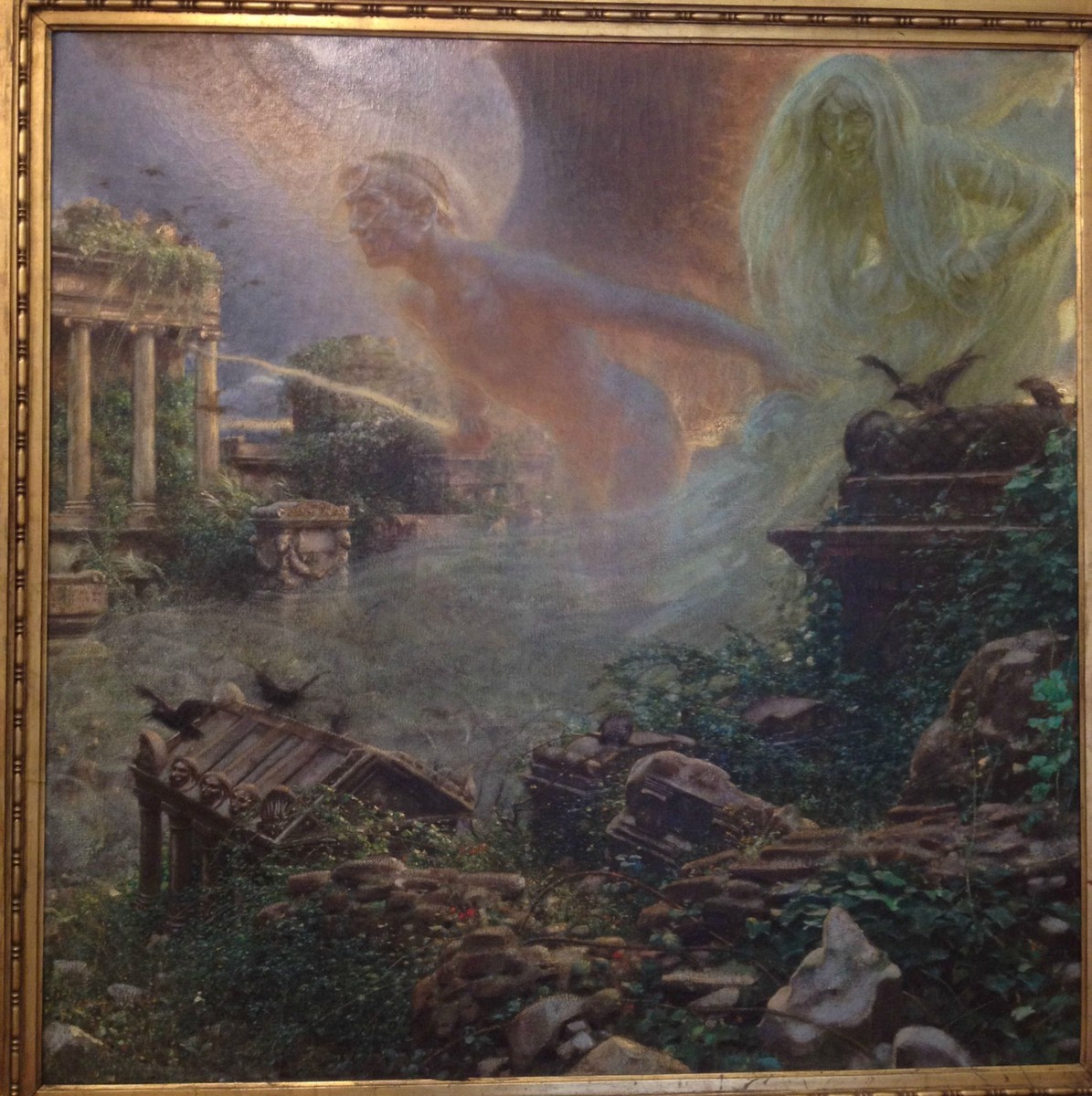 Sic Transit … (Right Panel) by Adolf Hirémy-Hirschl