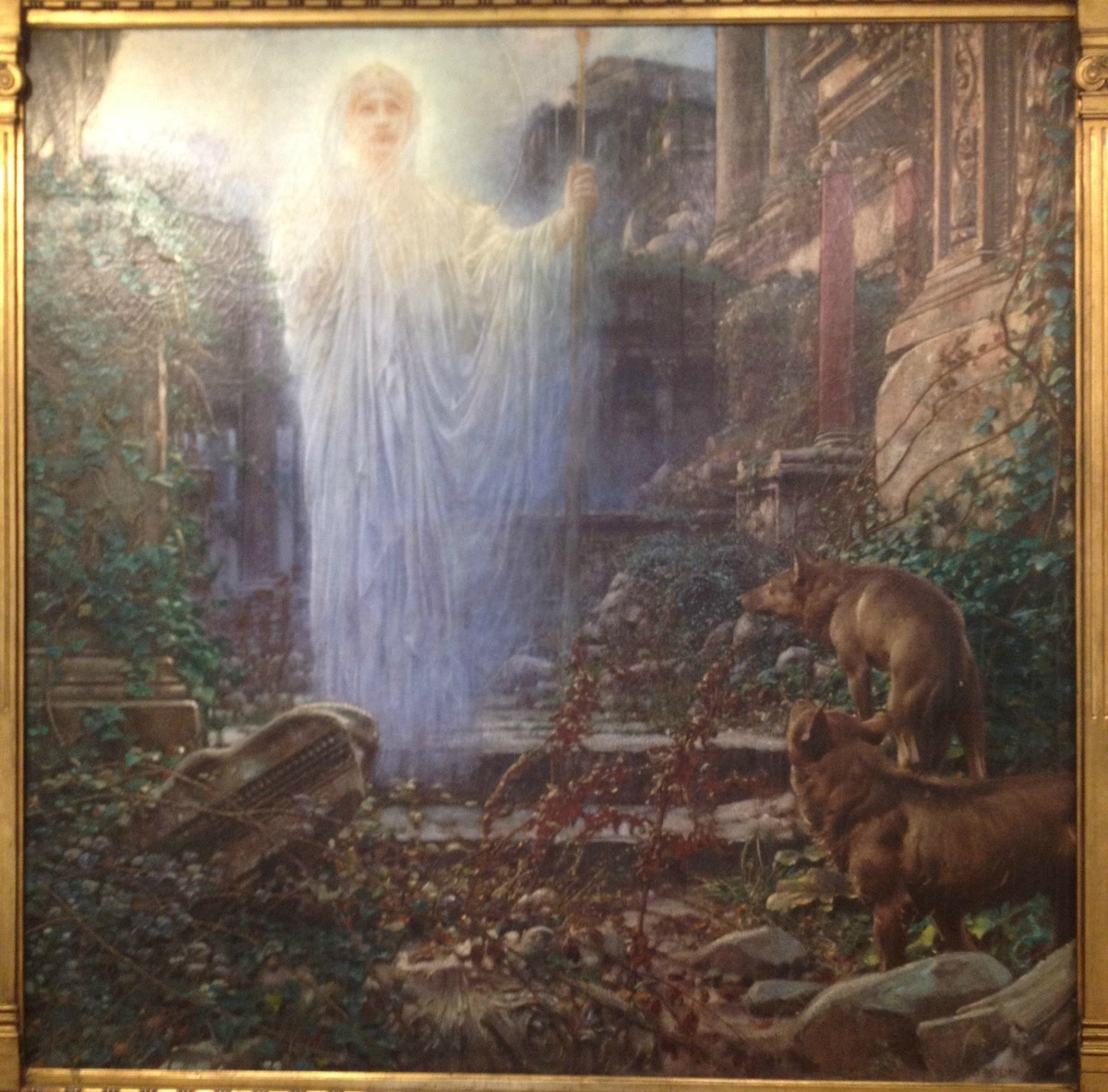 Sic Transit… (Central Panel) by Adolf Hirémy-Hirschl