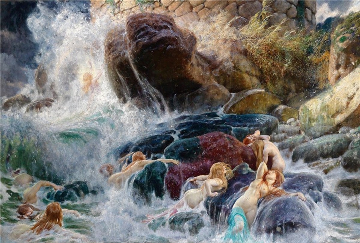 The Tomb of Achilles by Adolf Hirémy-Hirschl