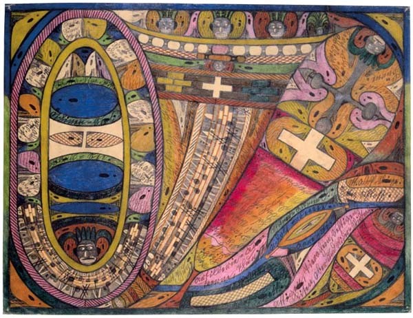 The Kander Valley in the Bernese Oberland by Adolf Wölfli