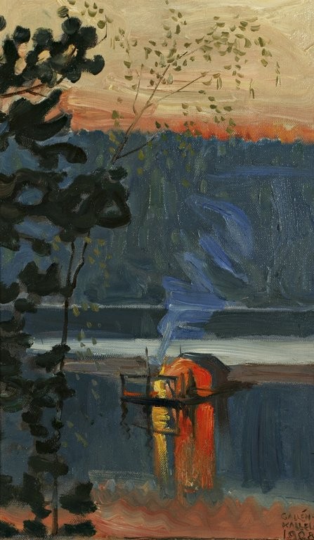 Stockflotte by Akseli Gallen-Kallela