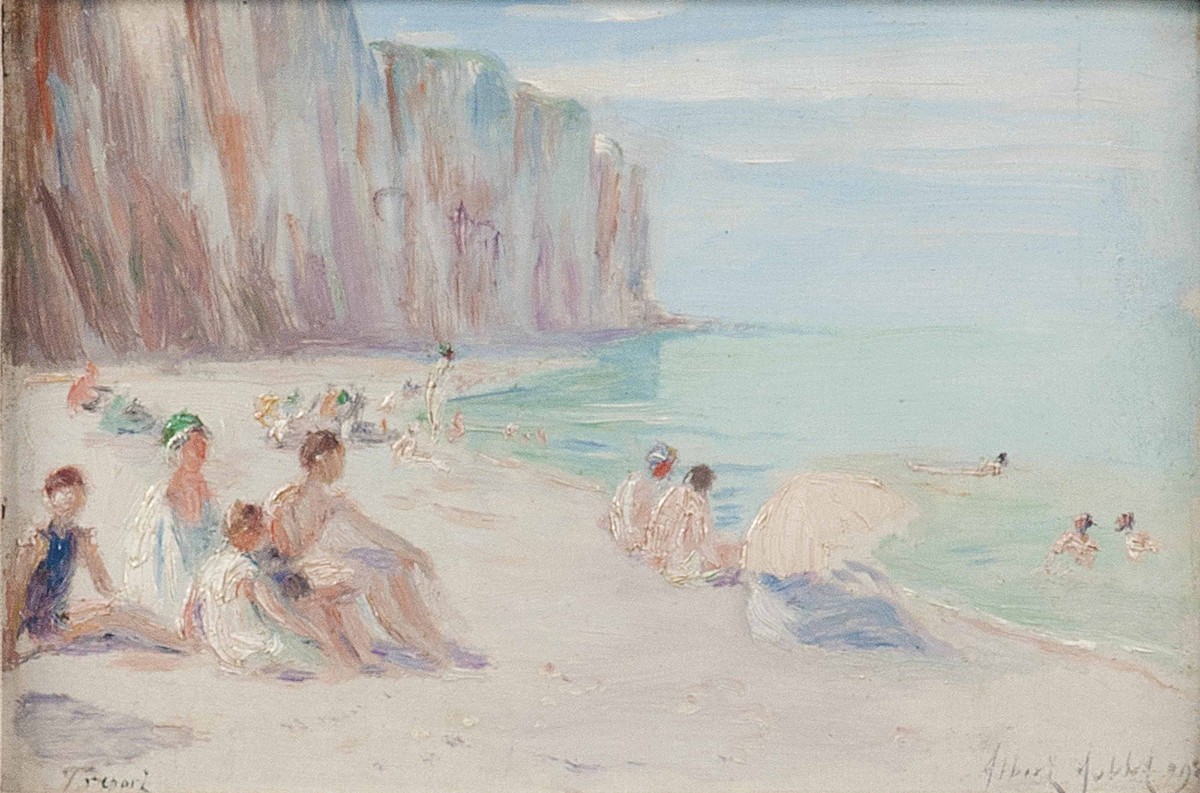Le Tréport, France by Albert Aublet