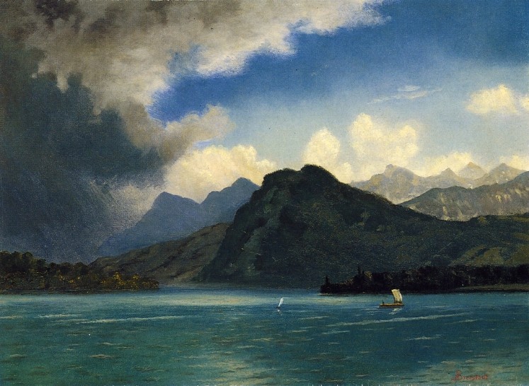 Approaching Storm by Albert Bierstadt
