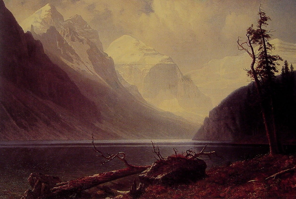 Lake Louise by Albert Bierstadt