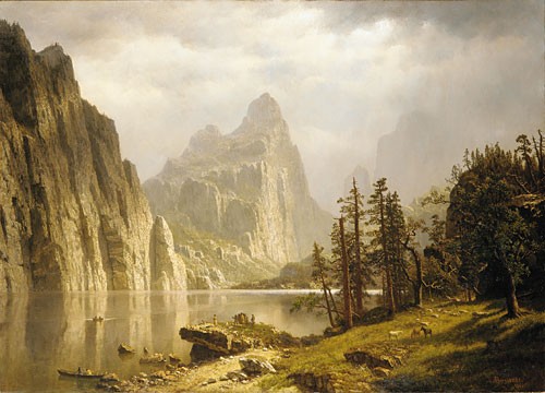 Merced River, Yosemite Valley by Albert Bierstadt