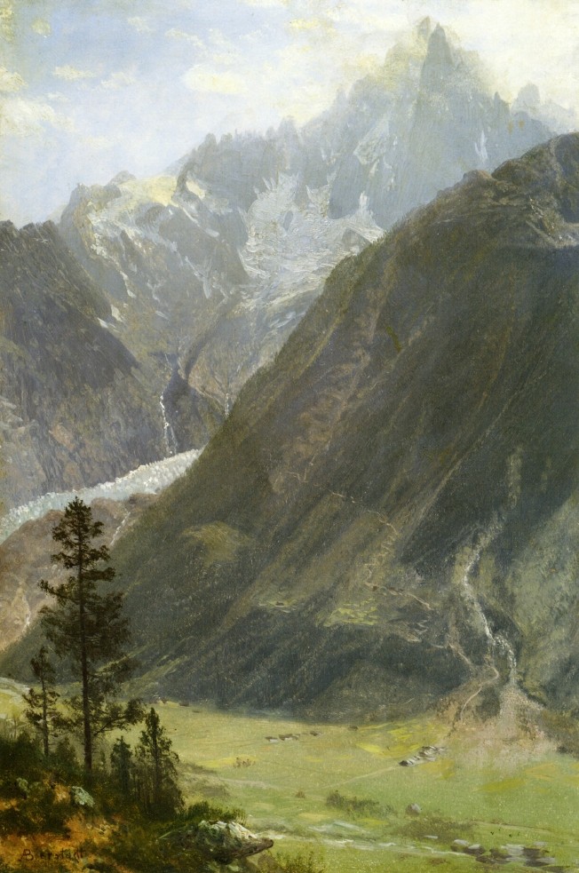 Mountain Landscape by Albert Bierstadt
