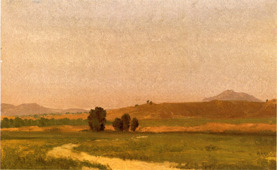 Nebraska, On the Plain by Albert Bierstadt