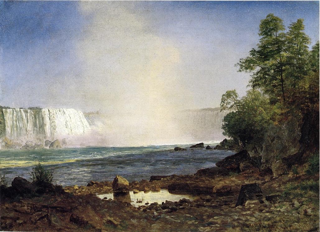 Niagara Falls by Albert Bierstadt