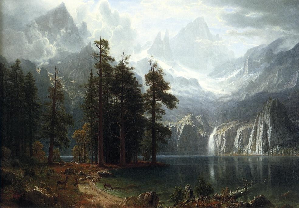 Sierra Nevada by Albert Bierstadt
