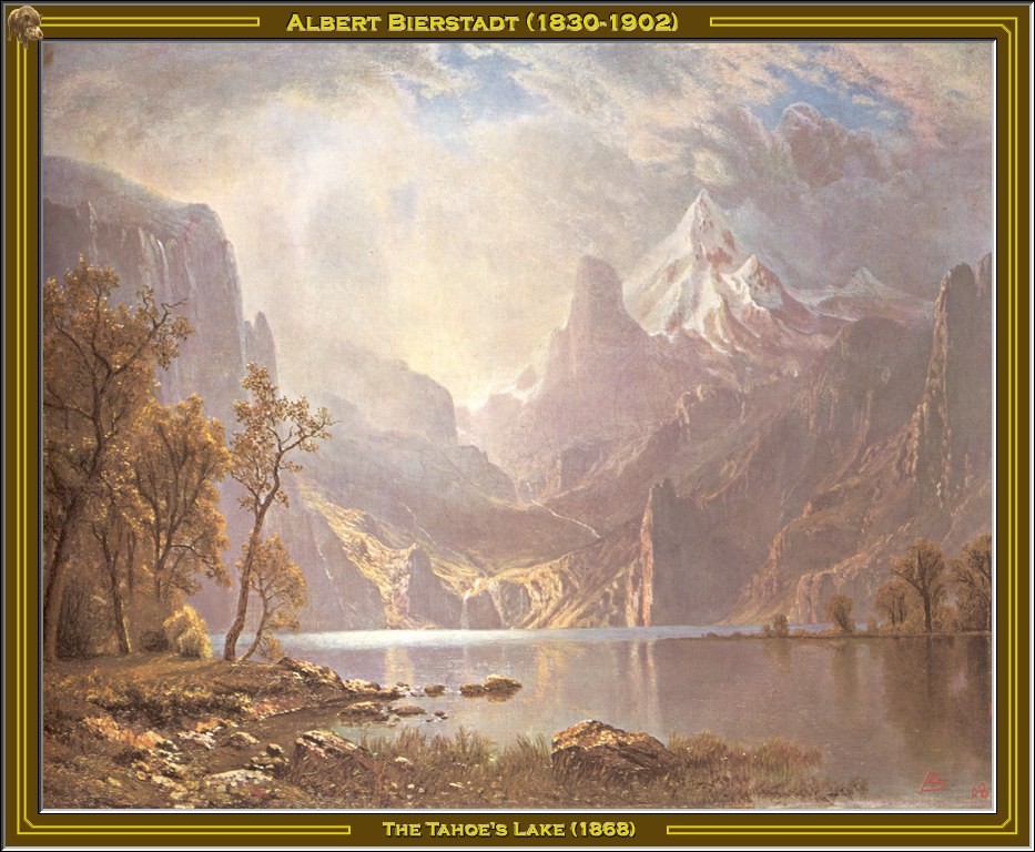 The Tahoe's Lake by Albert Bierstadt