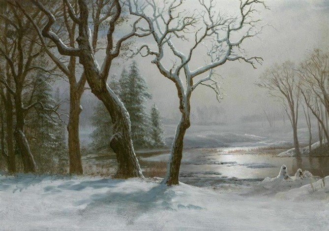 Winter in Yosemite by Albert Bierstadt