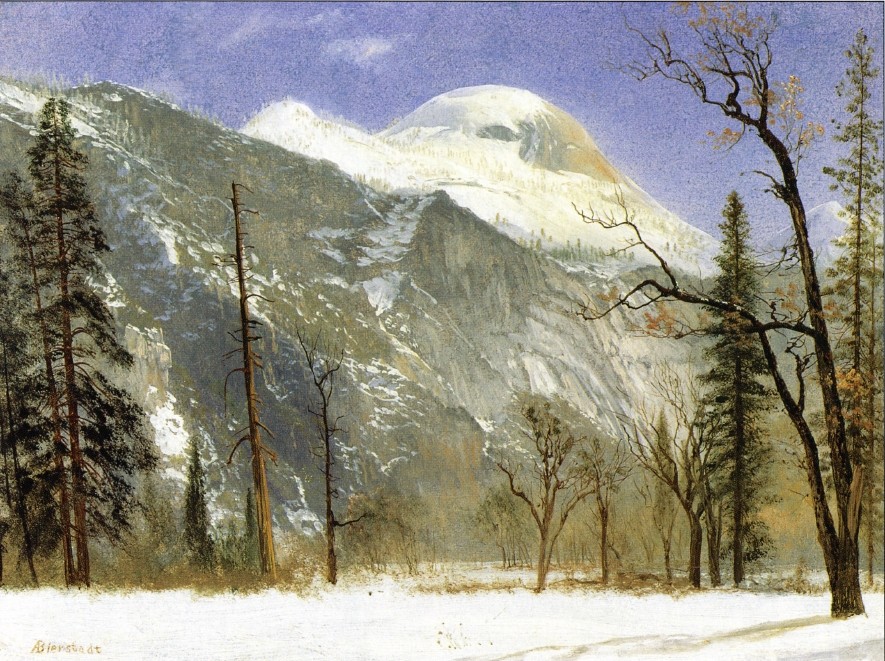 Winter in Yosemite Valley by Albert Bierstadt