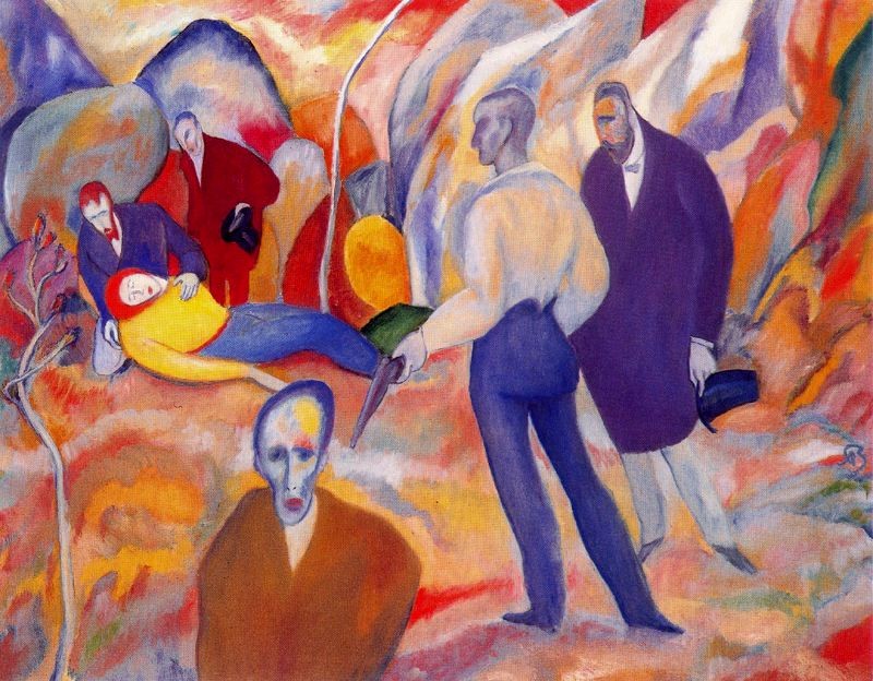 Duel by Albert Bloch