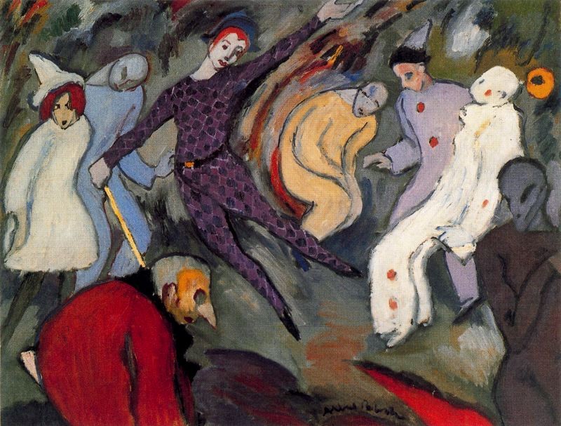 Harlequinade by Albert Bloch