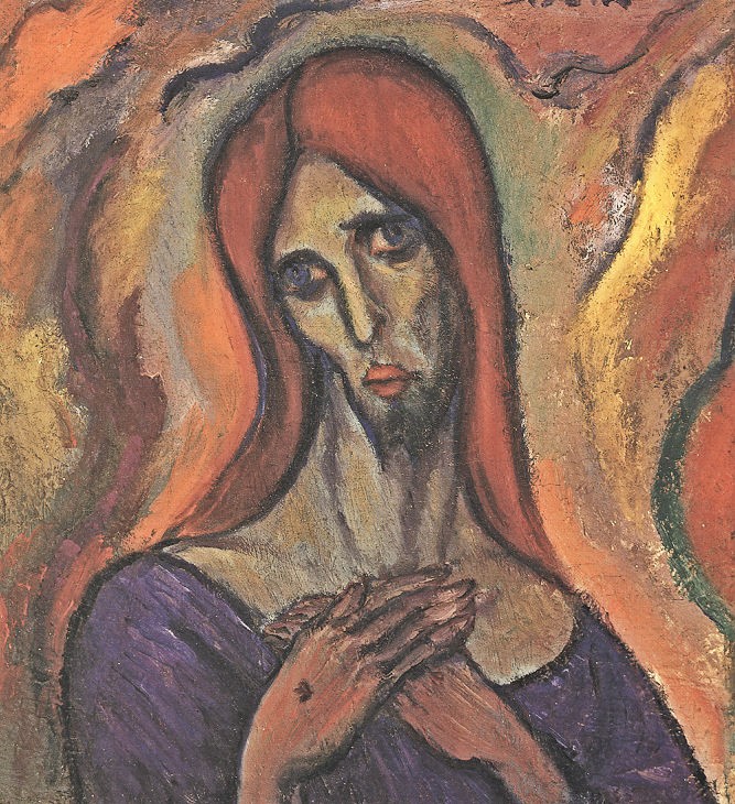 Head by Albert Bloch