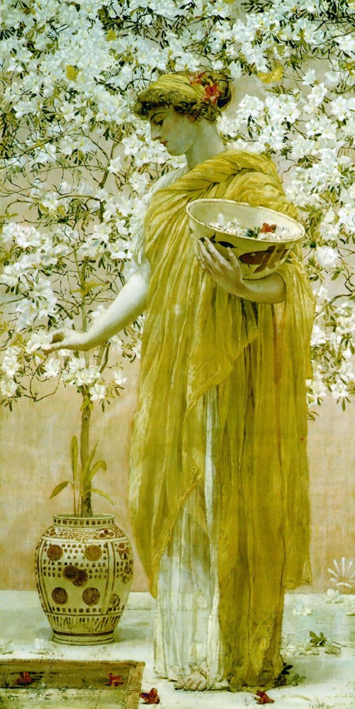 Azaleas by Albert Joseph Moore
