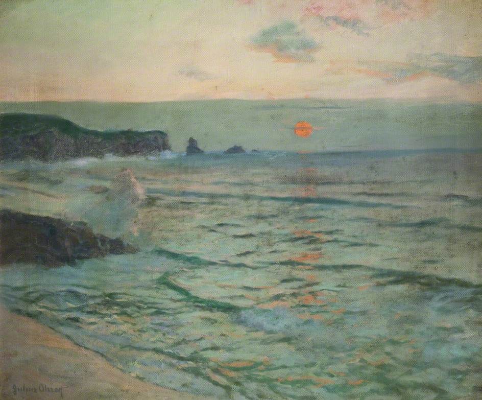 Incoming Tide by Albert Julius Olsson