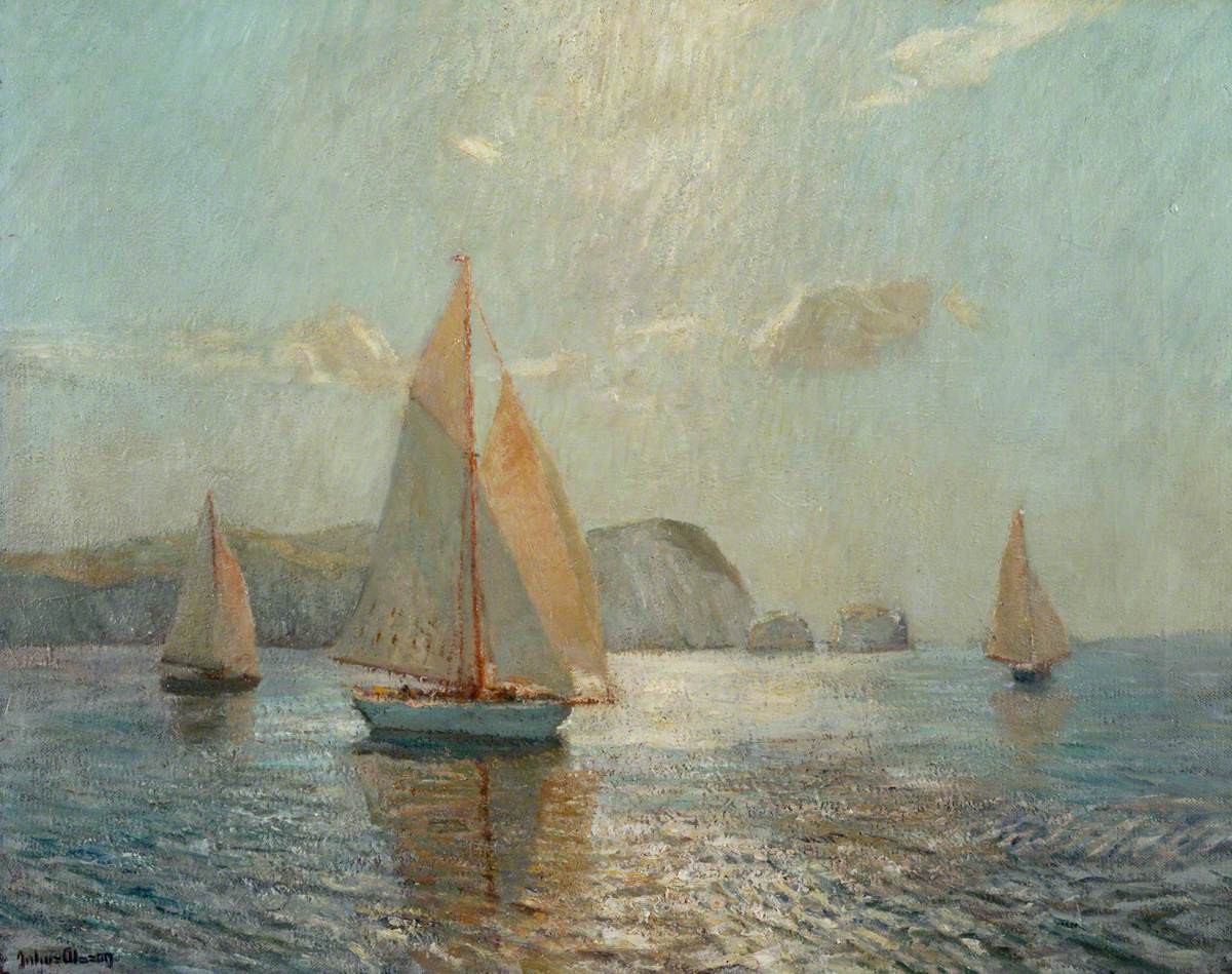 Light Airs off the Needles by Albert Julius Olsson