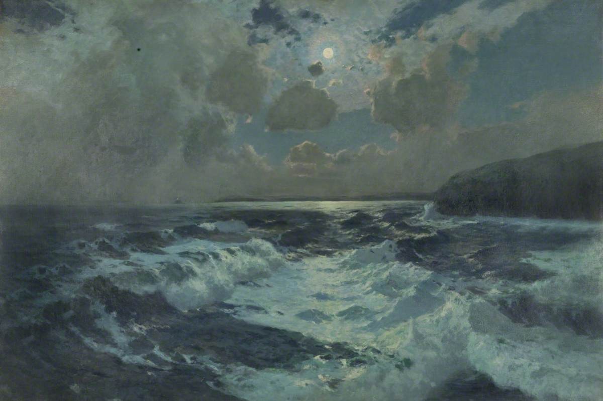 The Reef, St Ives Bay, Cornwall by Albert Julius Olsson