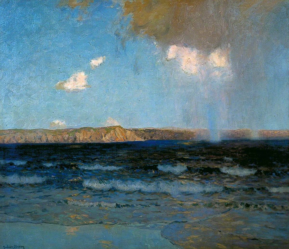 The Water Spout by Albert Julius Olsson