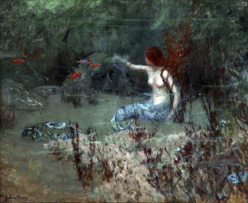 Where Corals Lie by Albert Julius Olsson