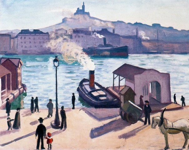 A Horse in Marseille by Albert Marquet