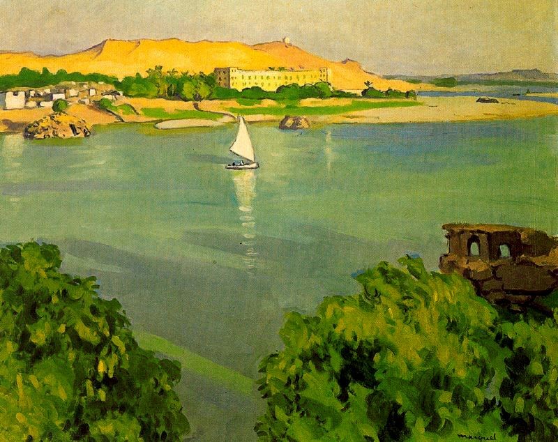 Assouan, Morning by Albert Marquet