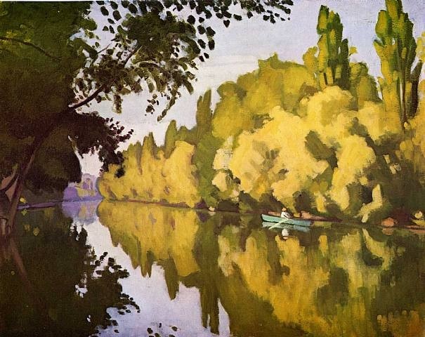 River scene by Albert Marquet