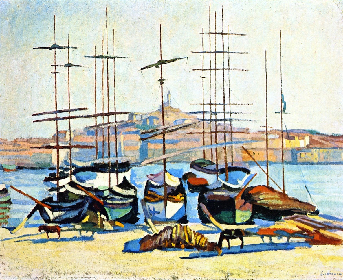 The Port of Marseliles by Albert Marquet