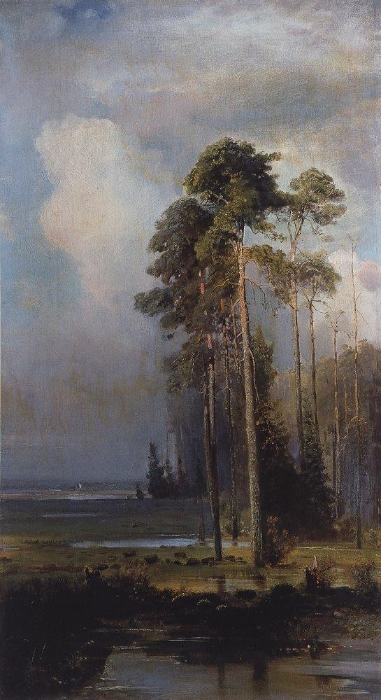Autumn. Sokolniki by Aleksey Savrasov