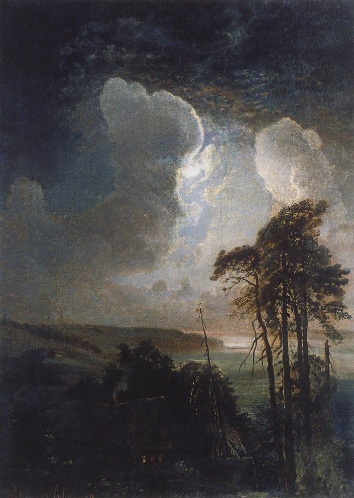 Night on the Sparrow Hills by Aleksey Savrasov