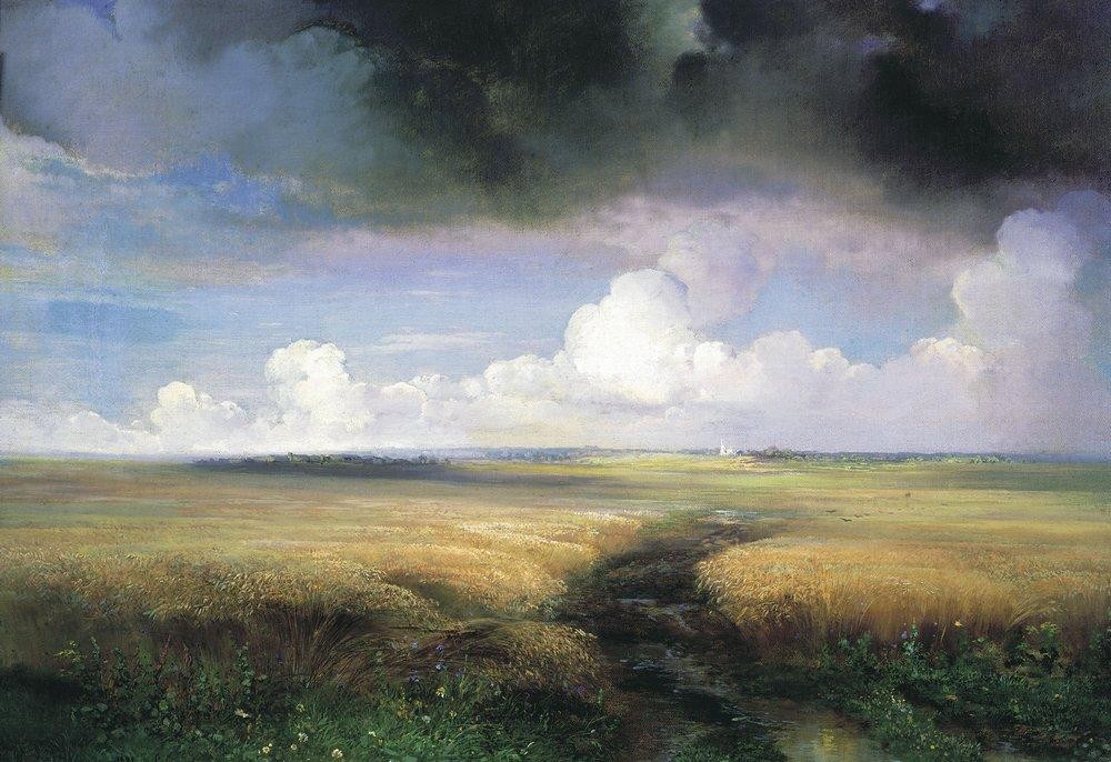 Rye by Aleksey Savrasov