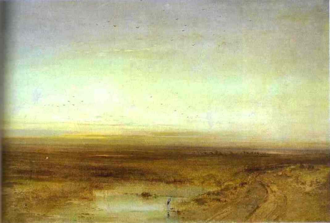 Sunset by Aleksey Savrasov