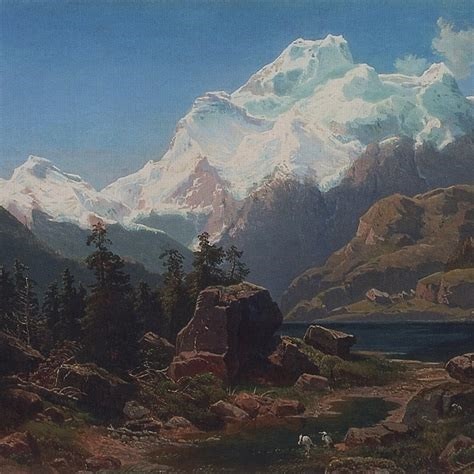 Swiss Landscape by Aleksey Savrasov