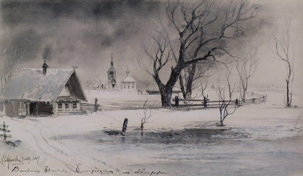 Thaw by Aleksey Savrasov