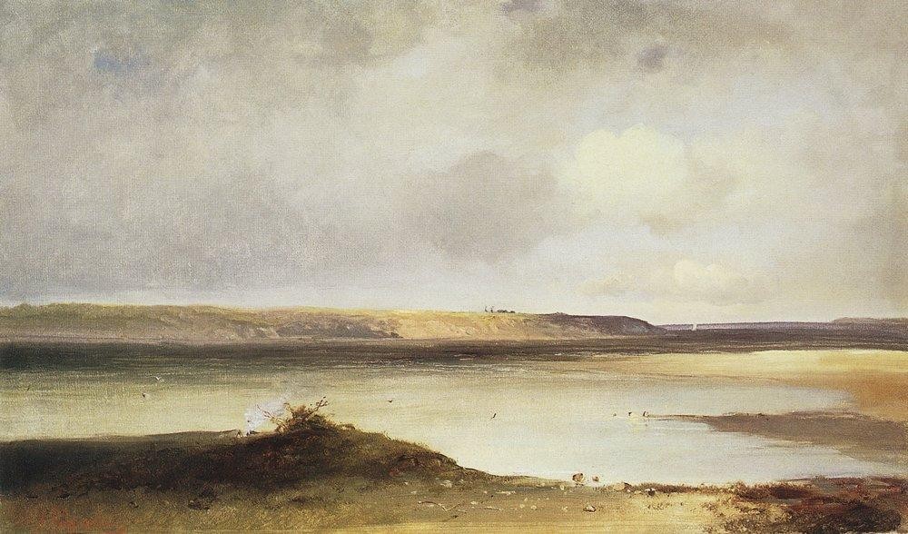 Volga by Aleksey Savrasov