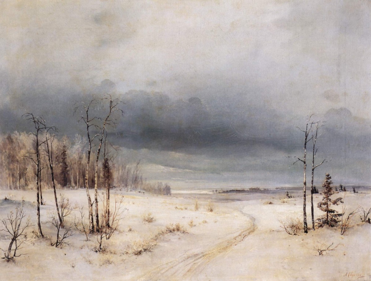 Winter by Aleksey Savrasov